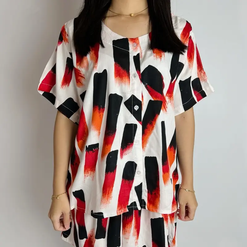 Piyama/ Baju Tidur Rayon Premium Cantik Setelan 5