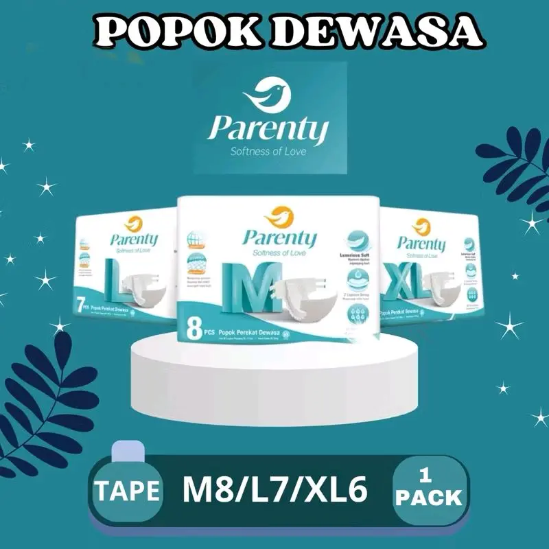 popok dewasa parenty paket 1 ball