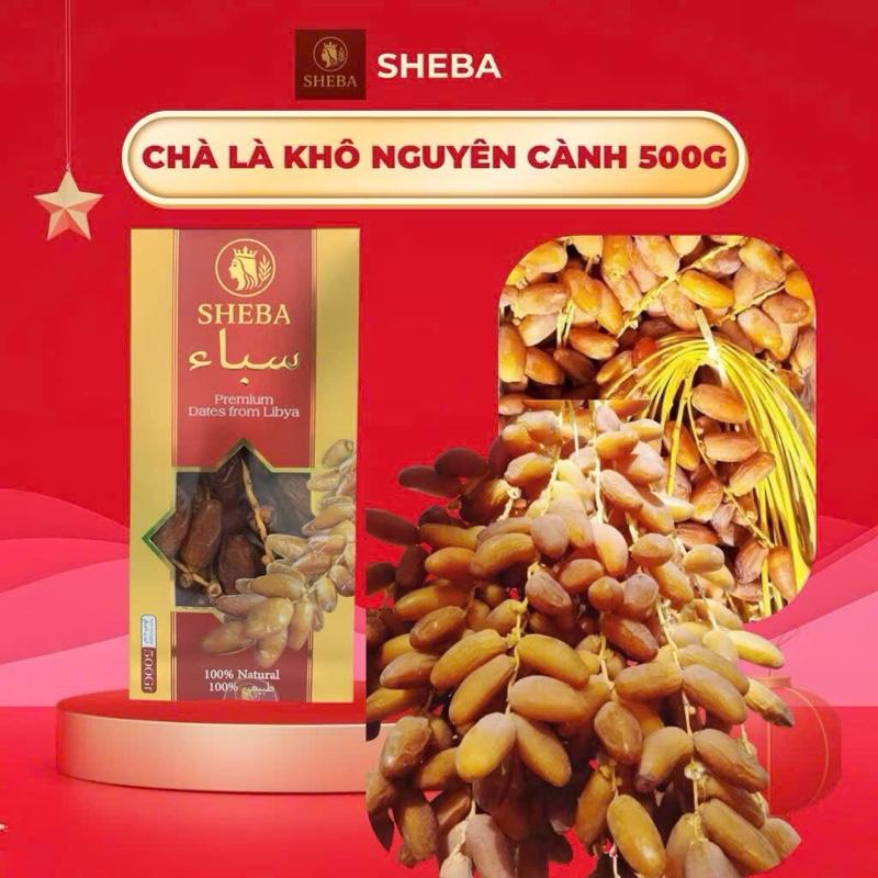 chà là nguyên cành không tẩm ướp đường không chất bảo quản dẻo thơm nhiều mật đến từ Lybia