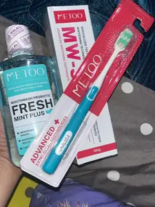 Paket HEMAT  METOO Advanced Extra Clean/Extra Soft/Gigi Cerah/Bebas Karang Gigi/Cegah Bau Mulut /Membersihkan Noda