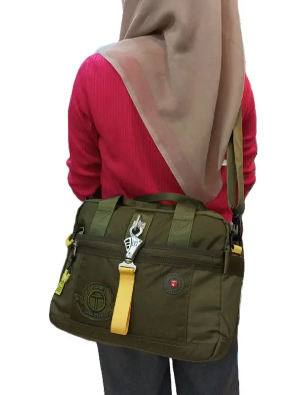 Tas Tough 8147 / TAS KANTOR TOUGH WARRIOR / TOUGH BRIEFBAG OFFICE PACK tough LAPTOP Selempang / Slingbag sling bag besar 7