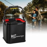 Gambar TaffSPORT Ember Lipat Mancing Tempat Ikan Folding Fishing Bucket 10L - WF154 dari Taffware Official Store Kota Administrasi Jakarta Barat 4 Tokopedia