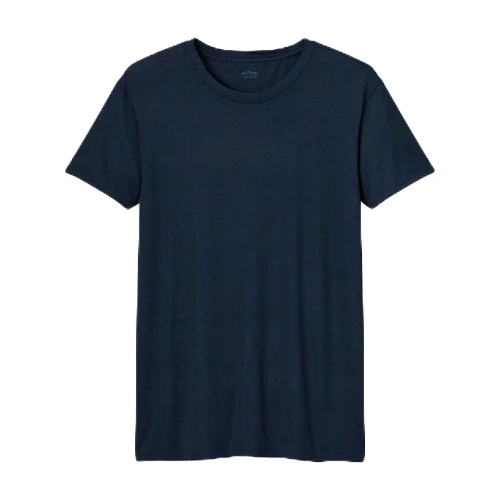 AIRism T-Shirt Kerah Bulat Lengan Pendek
