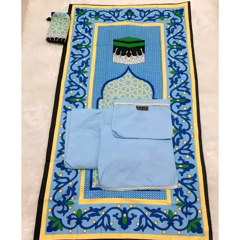 Full Set Mukena + Sajadah Syakila Dewasa Travel Series Katun Polos Renda Arbifa Nyaman 4