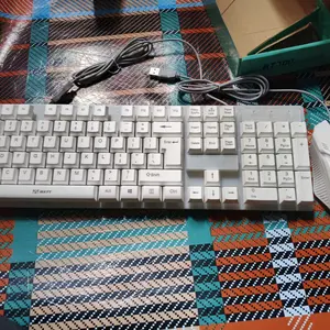 Mayy keyboard gaming and mouse set mechanical RGB kabel usb water proof keyboad sepaket/keyboard dan mouse keyboard gaming