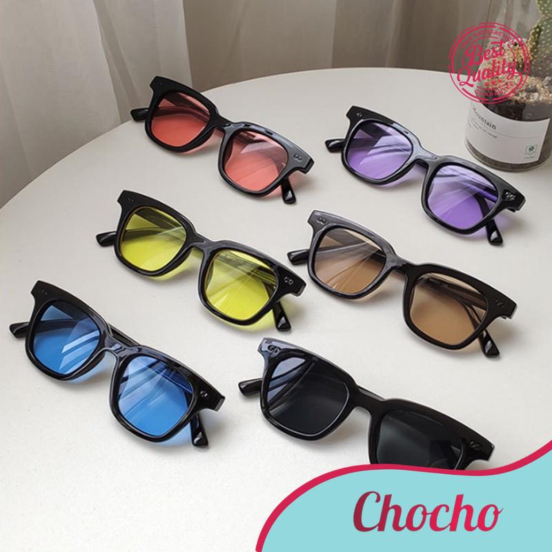 PL-WW004 Kacamata Hitam Wanita/Pria Sunglasses Korean Fashion Small Candy Color 0