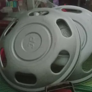 (2 Biji) Wheeldop JP Laksana Bahan Plat Besi & Crome. Bonus Dudukan