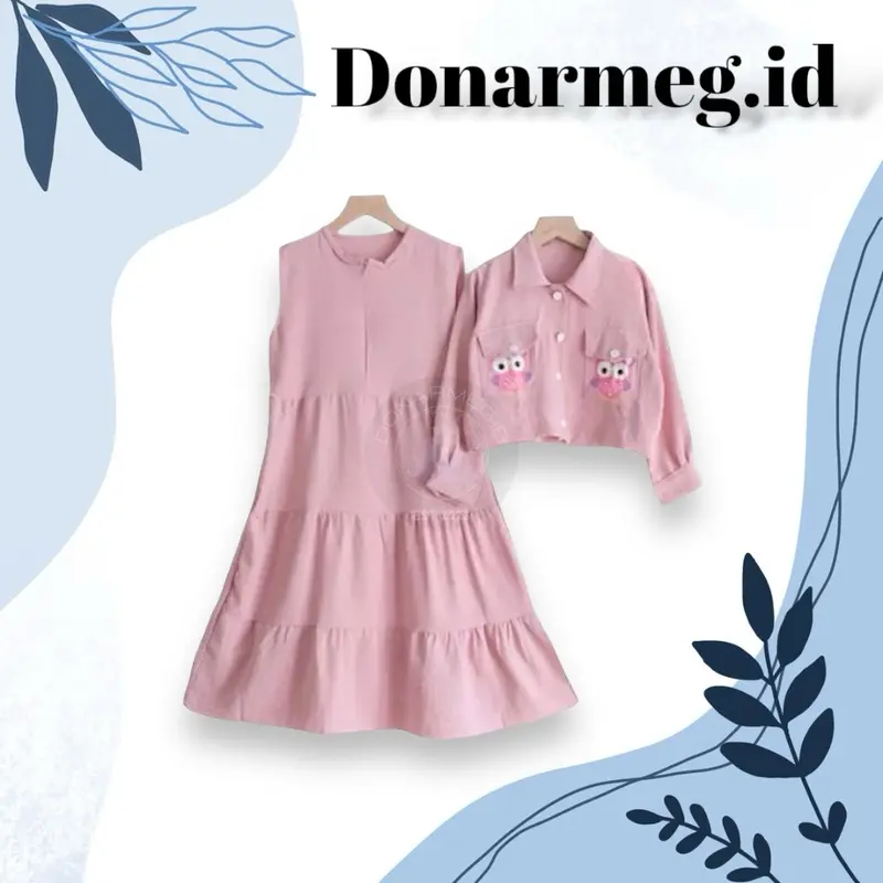 SETELAN AMALIA KIDS BAJU KEKINIAN ANAK PEREMPUAN BAHAN CRINKLE 6-14 TAHUN Fashion 3