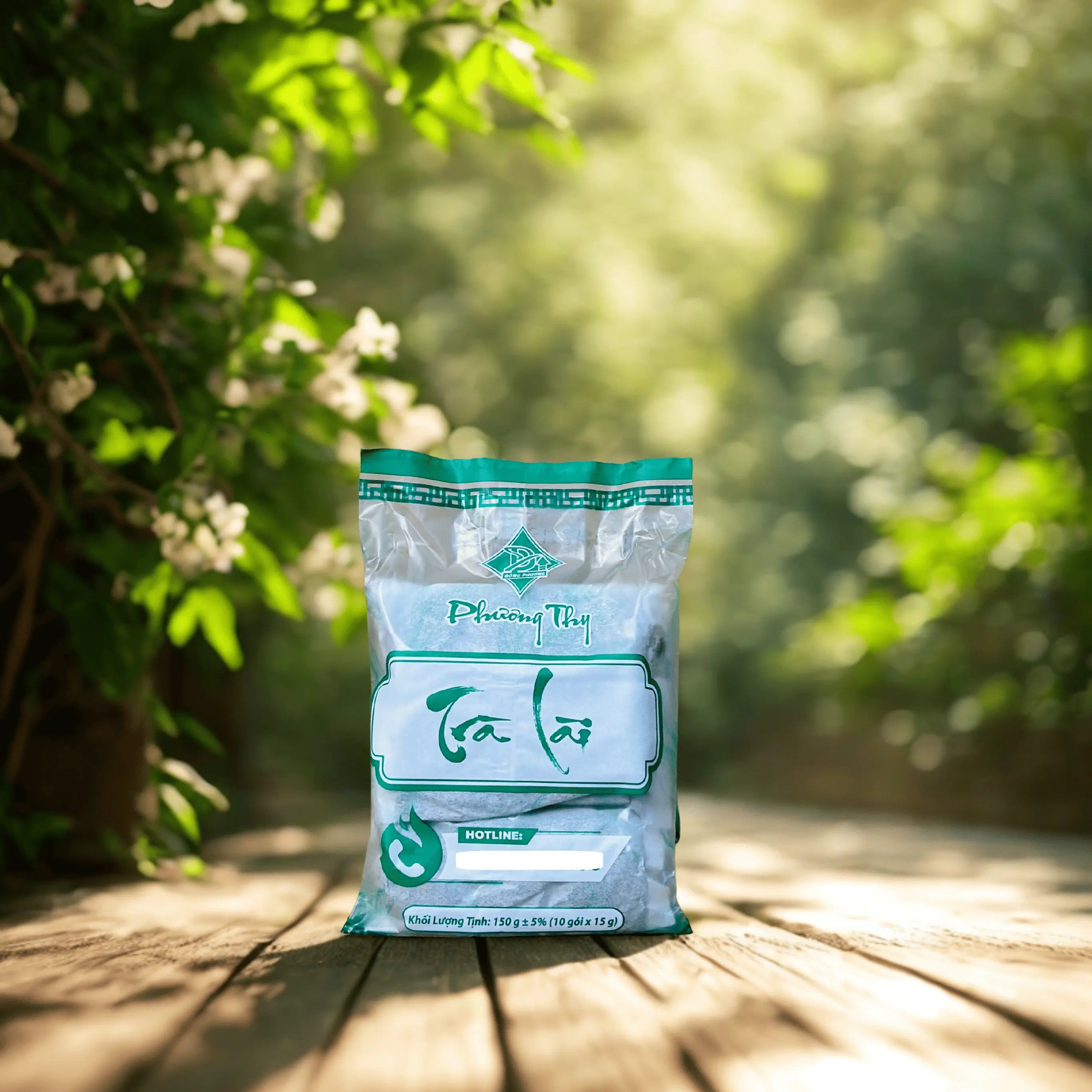 Trà Lài_Phương Thy new (150 gram- 10 Túi lọc) dành cho pha đá, trà đường và trà tắc