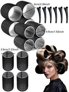 10 Herramientas para rizar el cabello, Rizadores grandes/medianos/pequeños, Rizador autoadhesivo, para cabello largo/mediano/corto, Rizador DIY 2.36/1.92/1.53 pulgadas, Regalos: Año Nuevo, Acción de Gracias, Día de la Madre, San Valentín.