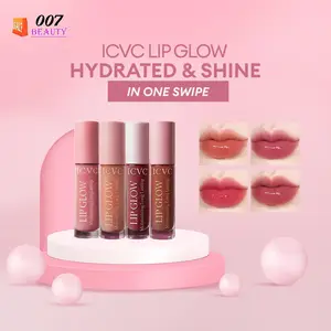 ICVC Lip Gloss Moisturizing Glow / Lipstik Tahan Air / Lipstik Lip Glaze / Lipstik Tahan Lama