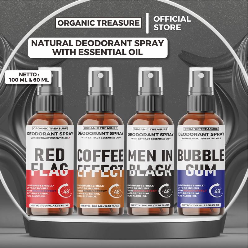 [100ML] DEODORANT TAWAS SPRAY - By Organic Treasure 0