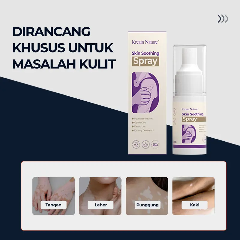 Kreain Krim Perbaikan Eksim Memperbaiki kulit eksim yang gatal, kemerahan, dan bercak putih Meredakan gatal-gatal Menghilangkan rasa gatal Melembapkan dan menutrisi kulit 3