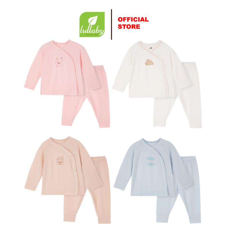 LULLABY - Bộ cài lệch dài tay Modal - NH400N