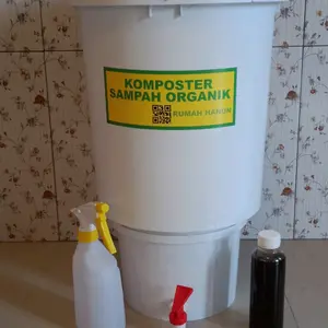 Komposter Ember Susun 20+5 dengan Kelengkapan Tempat Sampah Aesthetich