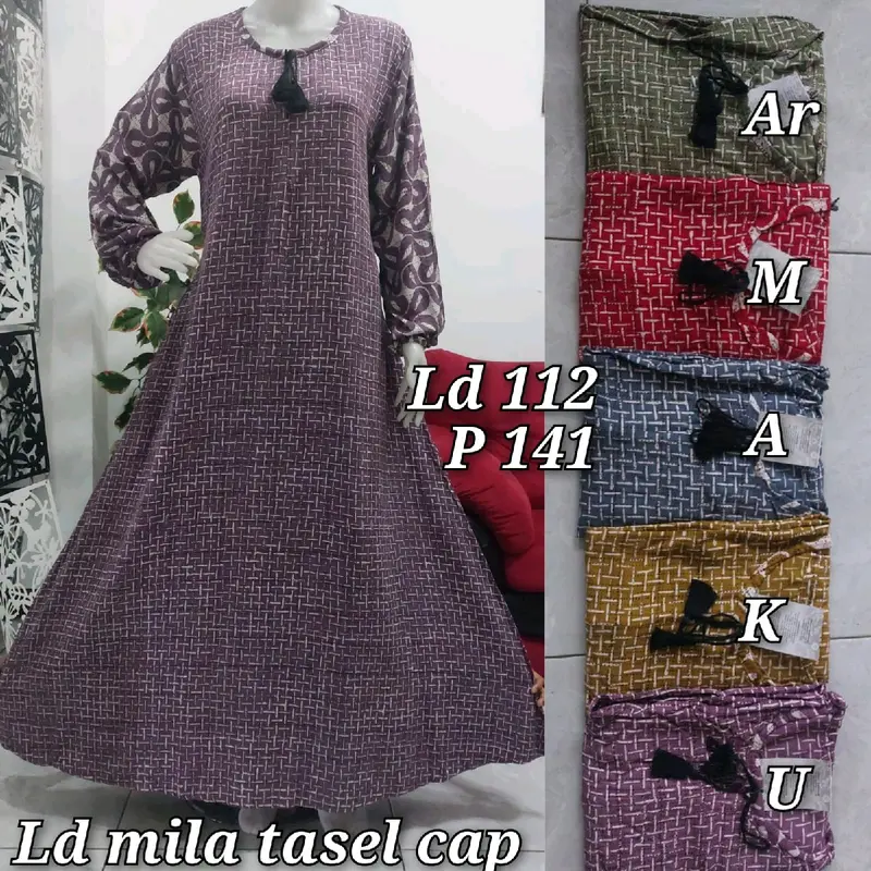 LONGDRESS MILA CAP BATIK PREMIUM//LONGDRESS MILA BATIK CAP//LONGDRESS Nyaman di pakai//LONGDRESS Busui//LONGDRESS BATIK LAJU 0