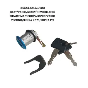 KUNCI JOK MOTOR BEAT/VARIO/SPACY/REVO/BLADE/KHARISMA/SCOOPY/SONIC/VARIO TECHNO/SUPRA X 125/SUPRA FIT