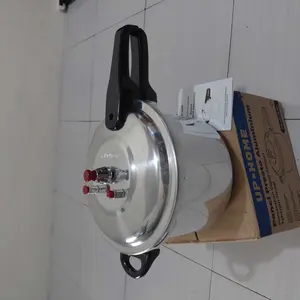 UPHOME Panci Presto Alumunium Serbaguna With Steamer / Aluminium Anti Lengket Pressure Cooker Untuk Kompor Gas Panci Presto Daging 8 Liter - 18 Liter