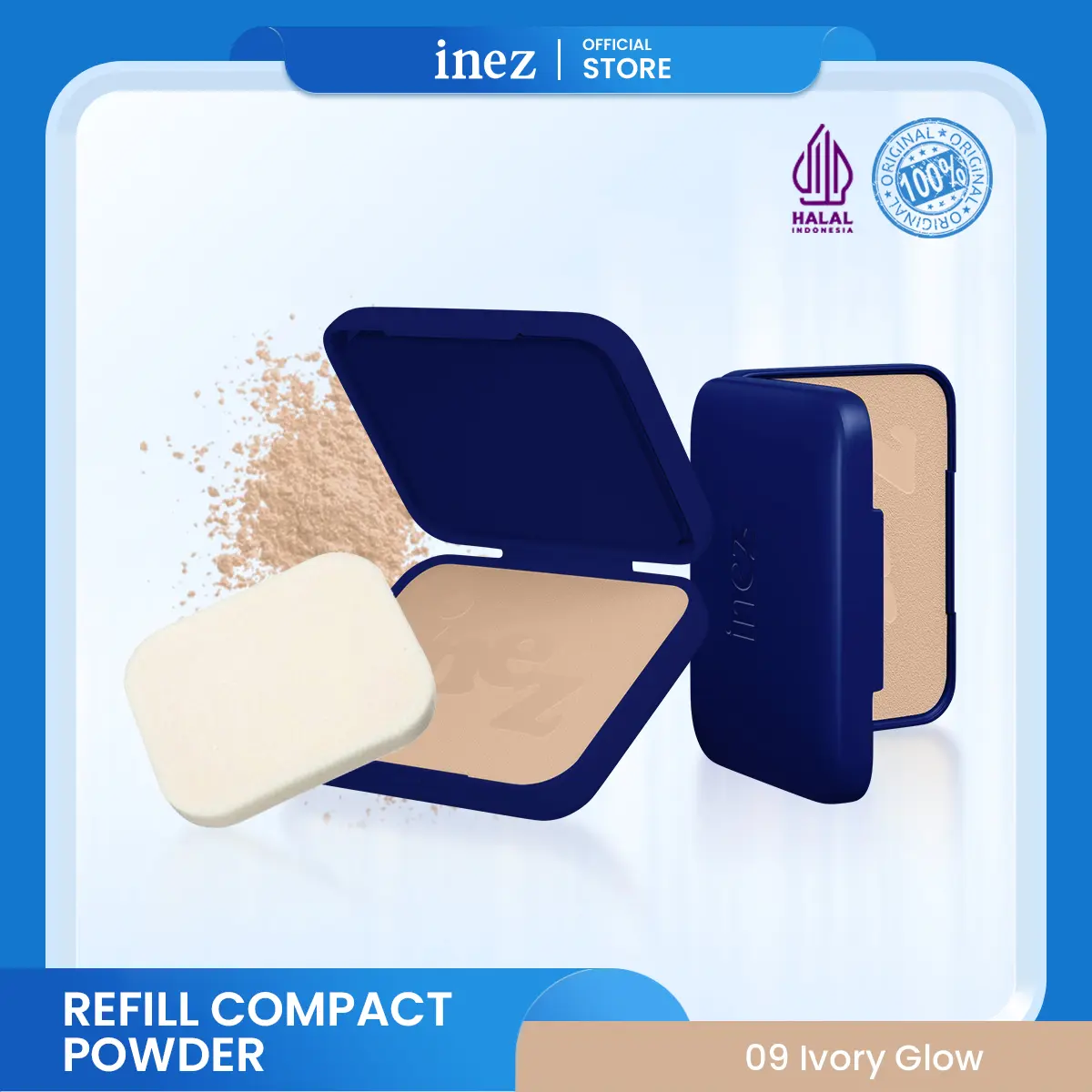Inez Refill Color Contour Plus Compact Powder