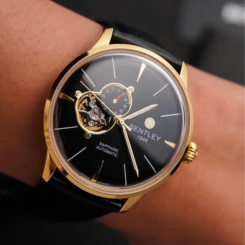 Đồng Hồ Cơ Nam Bentley BL1850 Chính Hãng | Nhà Phân Phối Chính Thức Phố Đồng Hồ | Kính Sapphire Size 40mm Bảo Hành 5 Năm 0