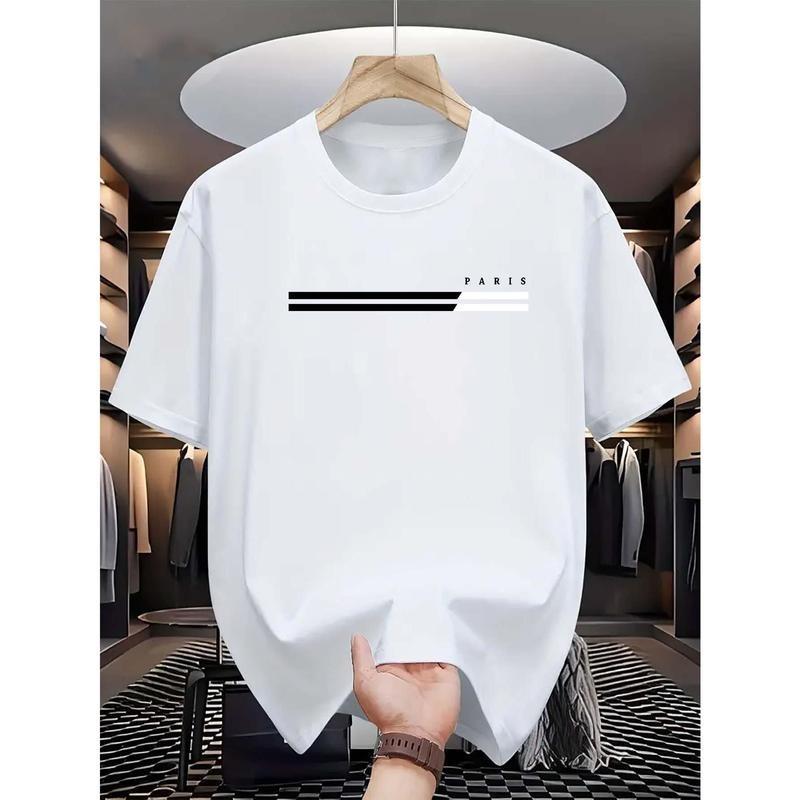 Kaos T-shirt cetak digital yang cocok untuk pria dan wanita muda tahun 2025 - Bahan nyaman 0