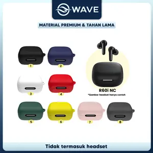 [R60i] Case Soundcore R60i NC Warna Polos Premium Quality Soft Silicon