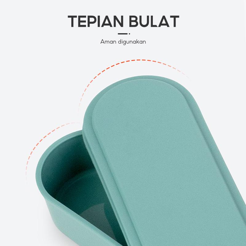 OHSOME - Alba Sol Cutlery Set / Set Alat Makan / Satu Set Sendok Garpu Orange / Yellow / Green / Blue / Dark Green Kitchenware 4