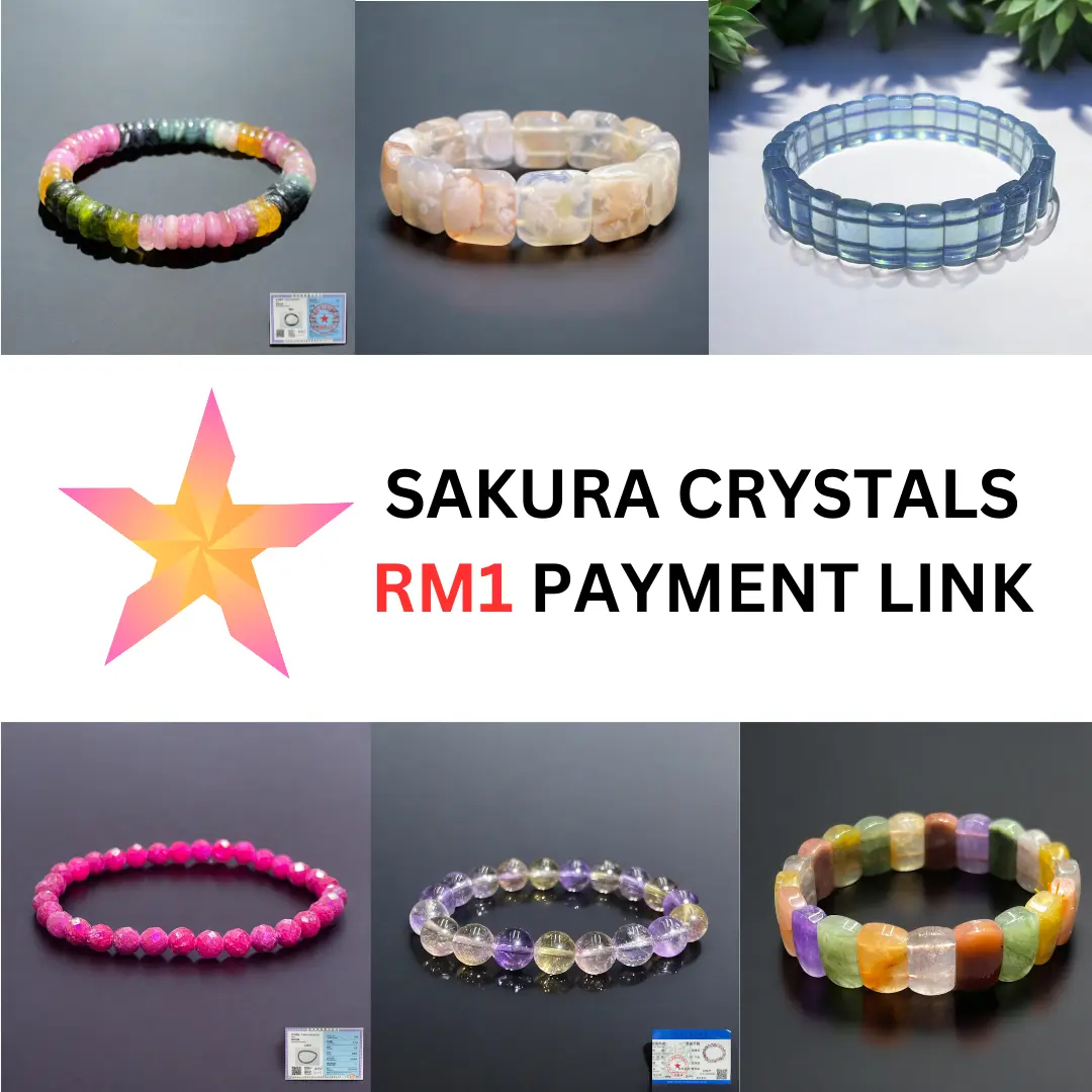 [Live Lock Only] RM1 NEW SAKURA Crystals Livestream Payment Link (Only for Sakura Livestream Only)