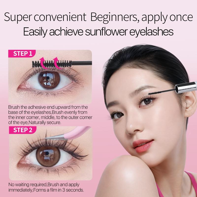 MLEN DIARY lash bond dan remover bulu mata lem maskara & penghapus bulu mata palsu-tahan air dan juga tahan hingga 48 jam 1