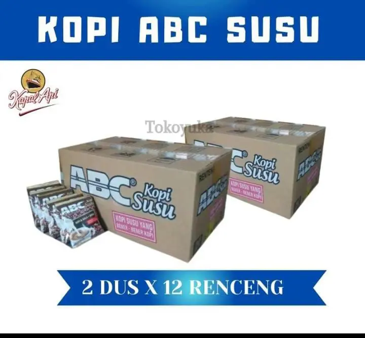 Kopi ABC Susu 2 Dus x 12 Renceng - Kopi Instan - Coffe, Coffee 0
