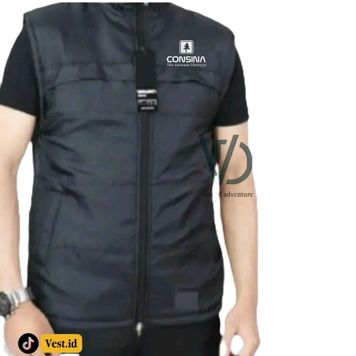 Rompi Parasut Consina/Rompi ojol/Rompi Touring/Rompi bikers/Rompi Outdoor/Rompi Komunitas/Rompi Sultan/Rompi Viral/Rompi Tebal Pria Dewasa