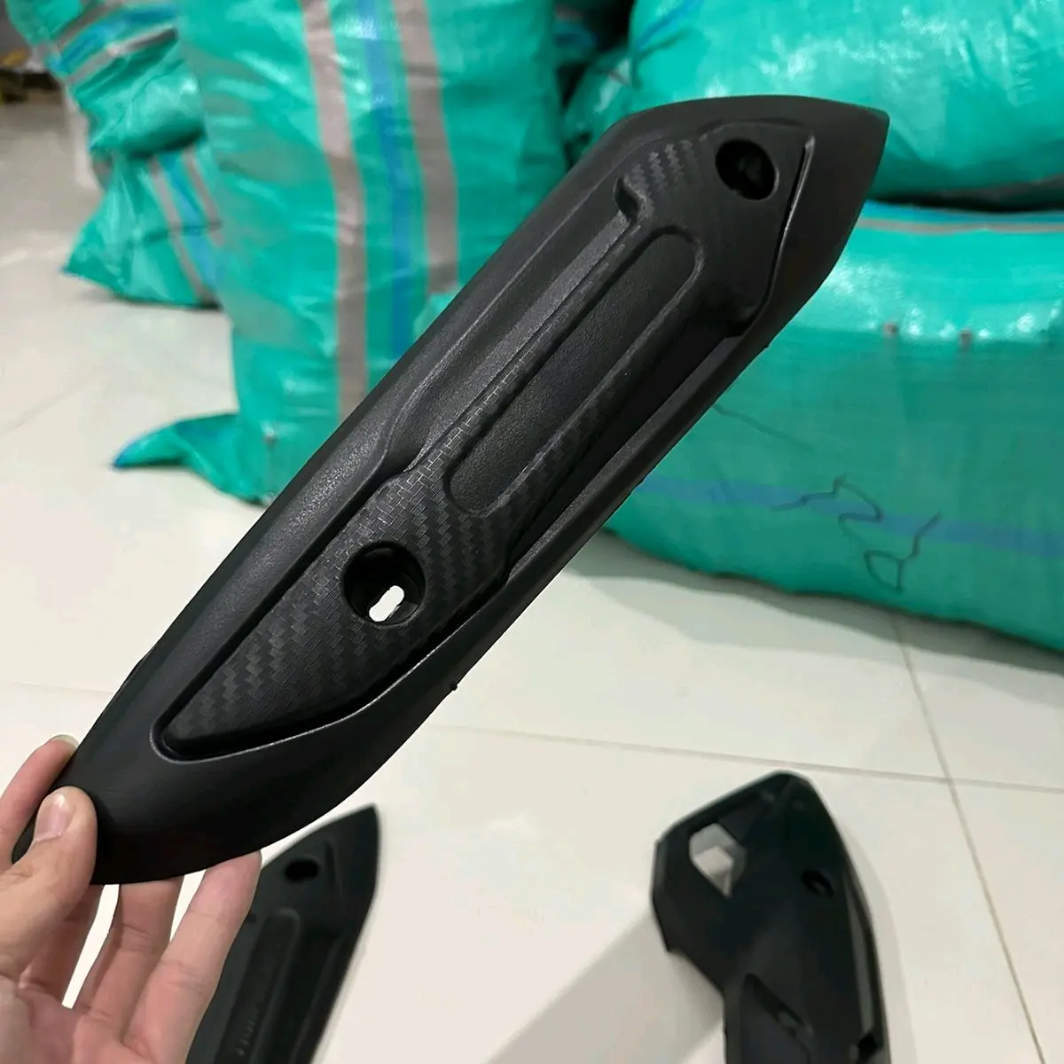 Tameng knalpot Tzm Project bahan tebal original