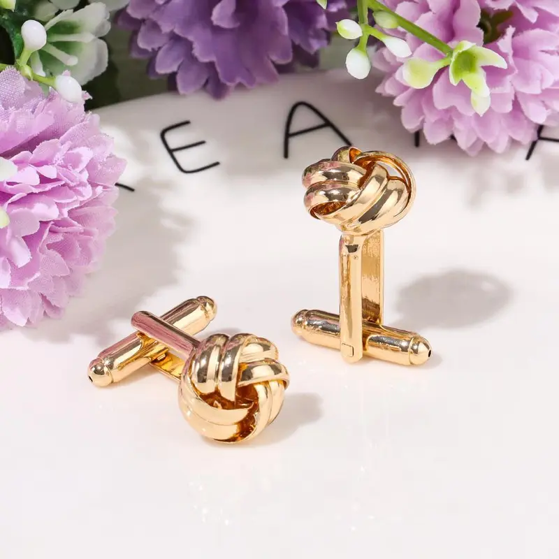Khuy măng sét sang trọng dành cho nam giới, quà tặng siêu sáng bóng, vương miện trắng, Xanh Biển , tính mới, khuy măng sét áo sơ mi . 7
