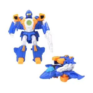 Mainan Tobott Berubah Pesawat Model Baru - Toy Robot Anak
