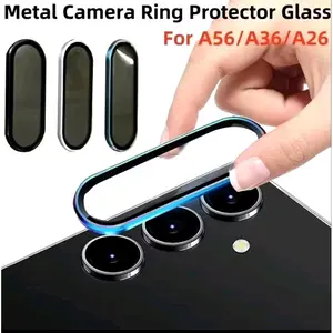 RING KAMERA COMPATIBLE FOR SAMSUNG A26/A36/A56/A07/A17 ANTI GORES LIST METAL 1SET SESUAI TIPE
