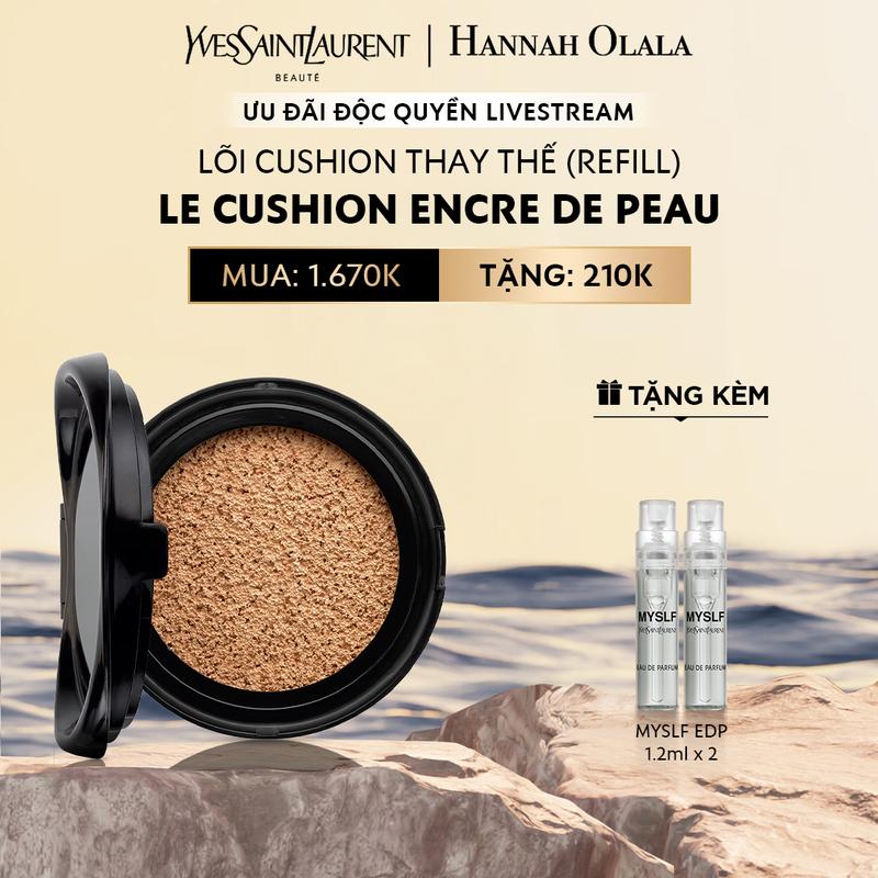 YSL x Hannah - Lõi cushion Encre de Peau 2023