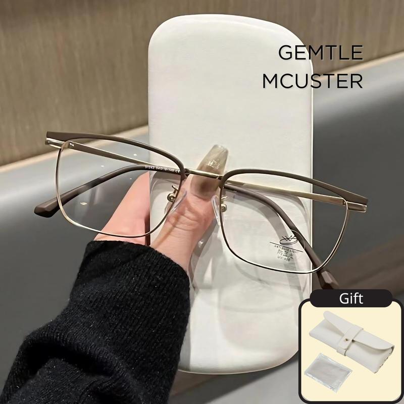 Kính Nửa Gọng Cao Cấp Dành Cho Nam Và Nữ Gọng Mắt Kim Loại 31242
