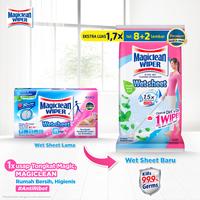 Gambar Magiclean Wiper Wet Sheet 8s - Tisu Pel Lantai dari KAO Indonesia Kab. Bekasi 3 Tokopedia