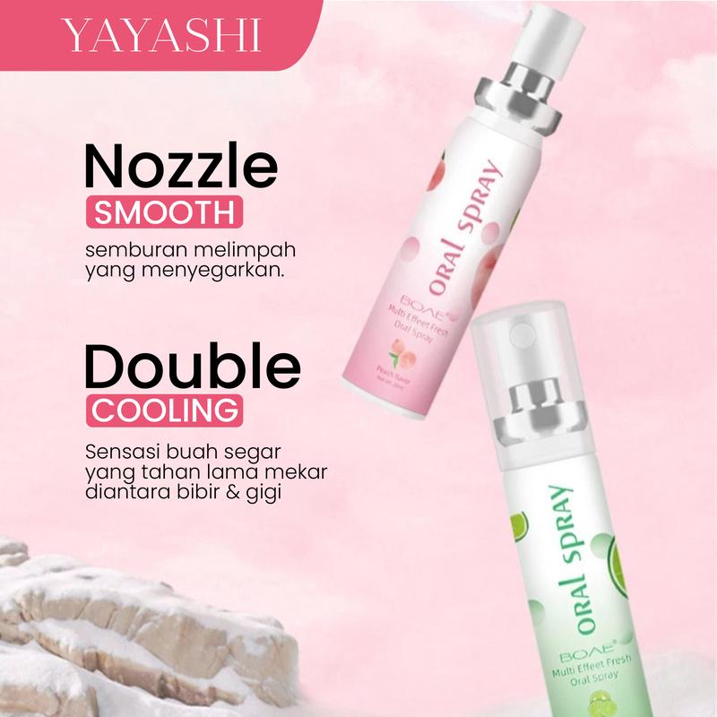 [COD-AF] BOAE Fruit Oral Breath Spray Rasa Mint Memberikan Kesegaran Pada Mulut & Gigi Menghilangkan Bau Mulut Serta Menjaga Kesegaran Mulut Tahan lama Dengan Sensasi Dingin & Segar 4