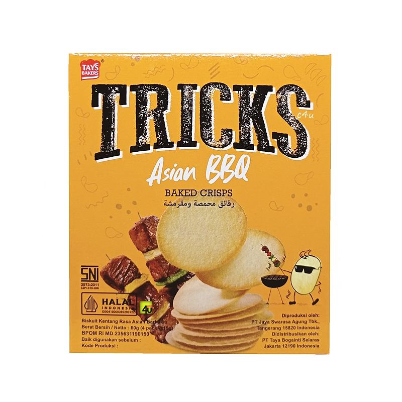 TRICKS - Baked Crisps Potato Biscuit - 1 kotak 3