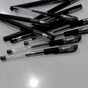 (BISA COD) 24 PCS Pulpen Gel Ink 0.5mm Alat Tulis Perlengkapan Sekolah Refill Tinta Isi Pena 0.5 mm Pen Stationery