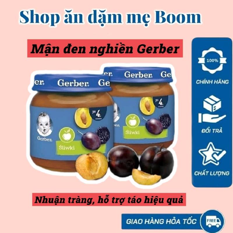 Mận đen nghiền Gerber cho bé từ 4m+
