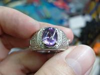 Gambar Cincin Batu Kecubung Amethyst Tanjung Bintang KCB025 Indah Ikatan Perak Mewah dari CNC phoneshop Kota Administrasi Jakarta Pusat 3 Tokopedia