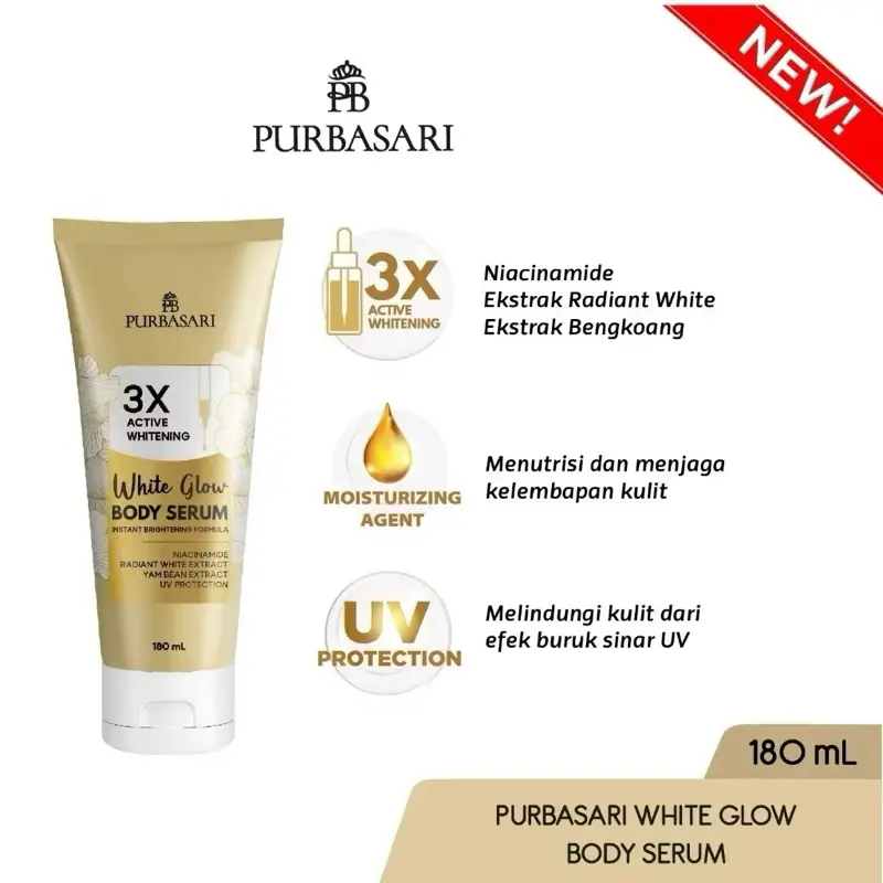 Purbasari White Glow Body Serum / Body Serum