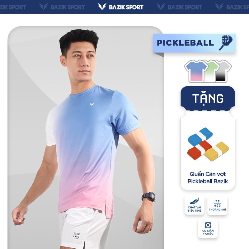 Áo Thể Thao BAZIK Pickleball SMASH 01 Thoáng mát Co giãn 4 chiều Thoải mái vận động - A37