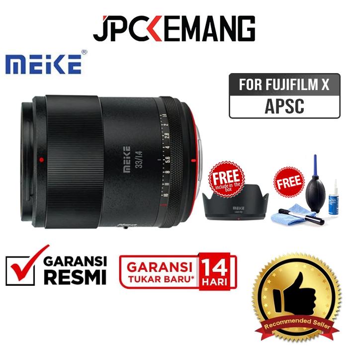 Gambar Meike AF 33mm f1.4 NEO for Fujifilm X Mount APSC Lens Meike 33 mm f/1.4 Garansi Resmi dari JPC Kemang Kota Administrasi Jakarta Selatan Tokopedia