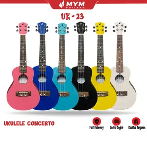 Ukulele model Concerto UK-23 Senar 4 Nylon