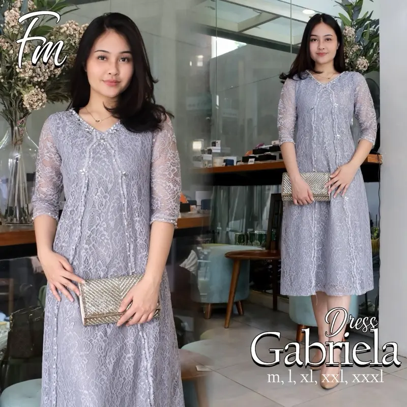 Gabriela Dress - Gaun Baru Gabriela dengan Desain Elegan dan Nyaman untuk Segala Kesempatan