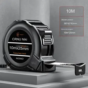 Meteran 10 Meter Paling Kuat Unik Stainless Meteran Baja Anti Karat Meteran 7 5 Meter Anti Karat Meteran Pengukur Kelas Industri Presisi Tinggi Bahan Stainless Steel Tebal Tahan Air 7.5m/10m Meteran Tukang 7.5 10 Meter ALAT UKUR