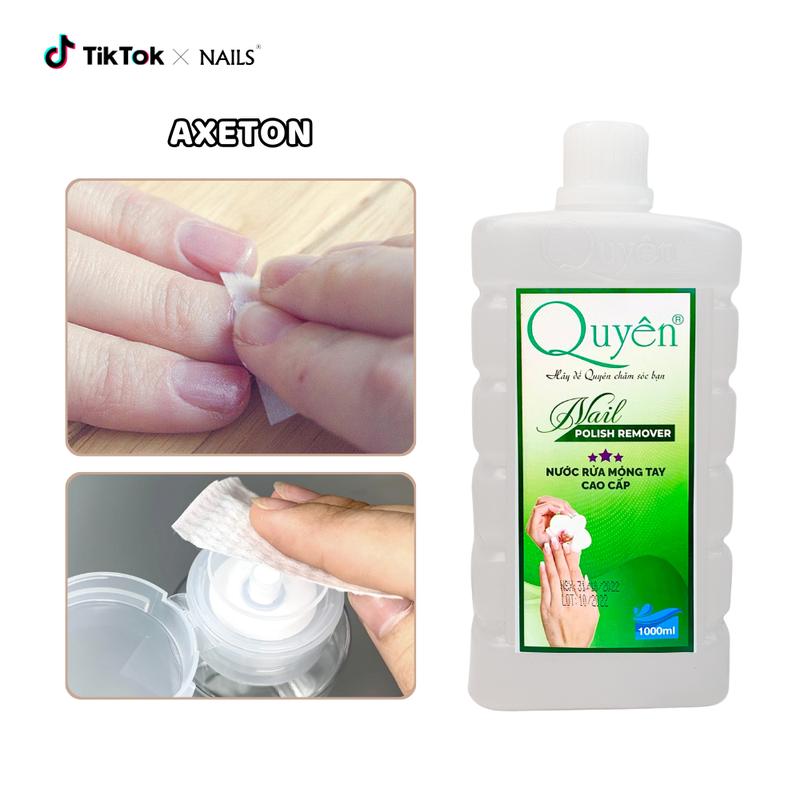  Aceton nước rửa móng tay Tuxi Nails 